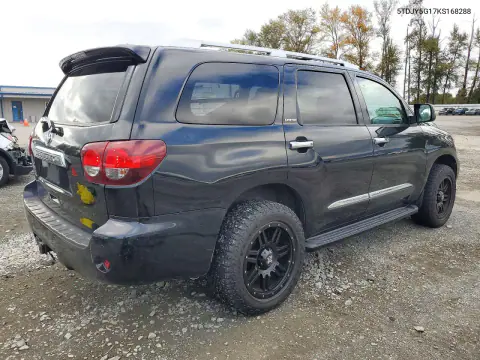2019 Toyota Sequoia Limited VIN 5TDJY5G17KS168288 фото 3