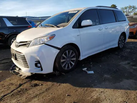 5TDJZ3DC2LS240409 — 2020 Toyota Sienna LE, Передняя часть (Front End), фото до ремонта
