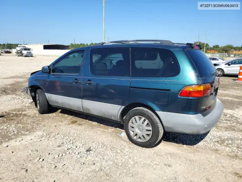 1998 Toyota Sienna Le VIN 4T3ZF13C0WU063413 фото 2