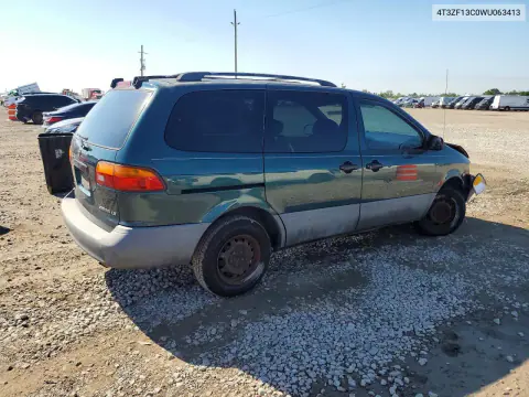 1998 Toyota Sienna Le VIN 4T3ZF13C0WU063413 фото 3