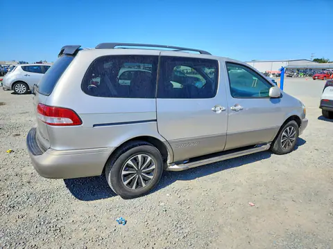 2002 Toyota Sienna Xle VIN 4T3ZF13C02U434676 фото 3
