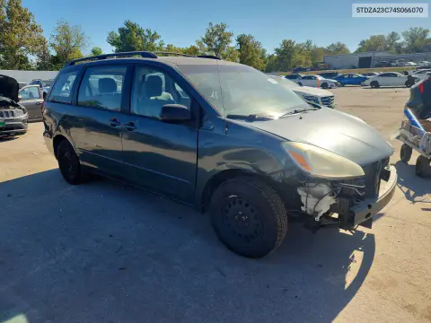 2004 Toyota Sienna Ce 7 Passenger VIN 5TDZA23C74S066070 фото 4
