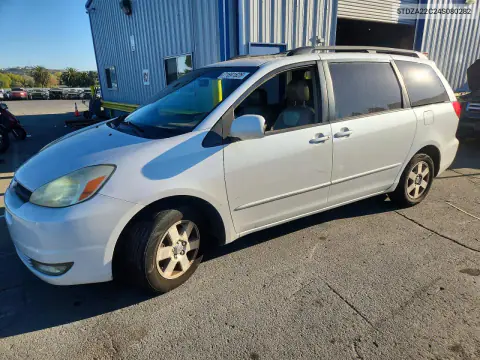 2004 Toyota Sienna Xle 7 Passenger VIN 5TDZA22C24S080282 фото 1