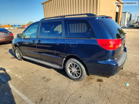 2004 Toyota Sienna Le 8 Passenger VIN 5TDZA23C74S040276 фото 2