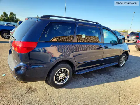 2004 Toyota Sienna Le 8 Passenger VIN 5TDZA23C74S040276 фото 3