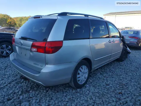 2004 Toyota Sienna Le 8 Passenger VIN 5TDZA23C54S154342 фото 3