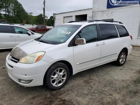 5TDBA22C74S010200 — 2004 Toyota Sienna, Сторона, фото до ремонта