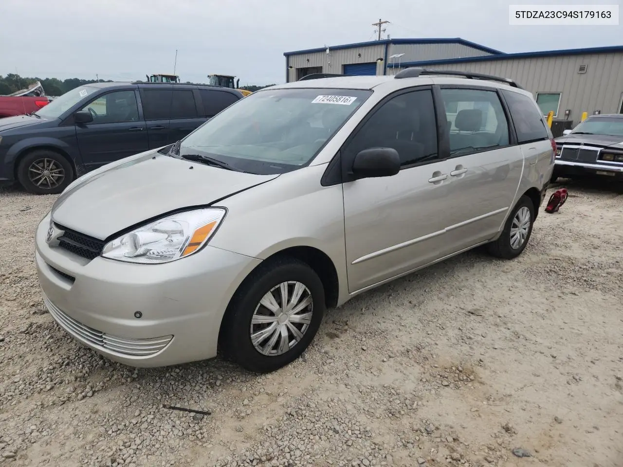 2004 Toyota Sienna Ce 7 Passenger VIN 5TDZA23C94S179163 фото 1