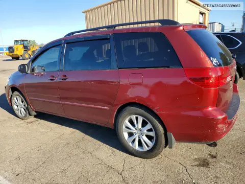 2005 Toyota Sienna Le 7 Passenger VIN 5TDZA23C45S339662 фото 2