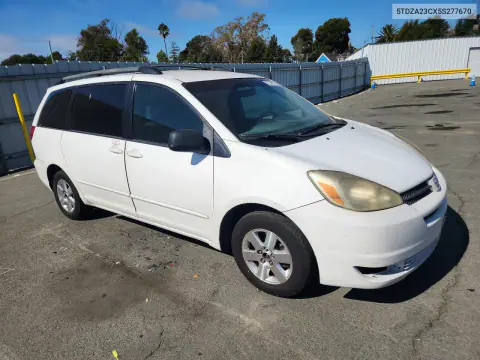 2005 Toyota Sienna Le 8 Passenger VIN 5TDZA23CX5S277670 фото 4