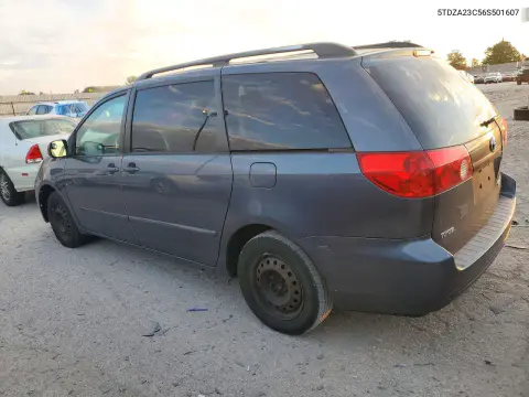 2006 Toyota Sienna Le 7 Passenger VIN 5TDZA23C56S501607 фото 2
