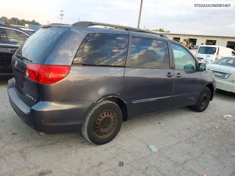 2006 Toyota Sienna Le 7 Passenger VIN 5TDZA23C56S501607 фото 3