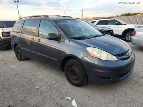 2006 Toyota Sienna Le 7 Passenger VIN 5TDZA23C56S501607 фото 4