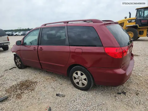 2006 Toyota Sienna Le 8 Passenger VIN 5TDZA23C36S458059 фото 2