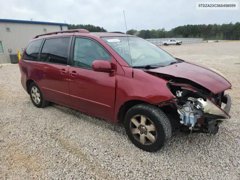 2006 Toyota Sienna Le 8 Passenger VIN 5TDZA23C36S458059 фото 4
