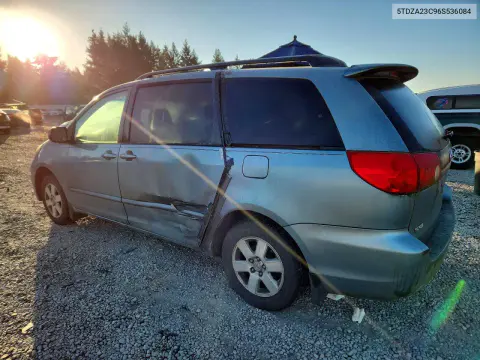 2006 Toyota Sienna Le 7 Passenger VIN 5TDZA23C96S536084 фото 2