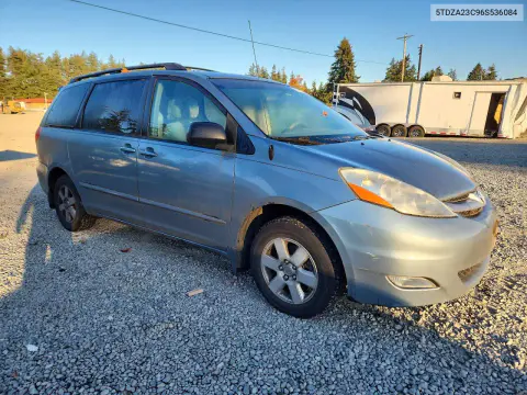 2006 Toyota Sienna Le 7 Passenger VIN 5TDZA23C96S536084 фото 4