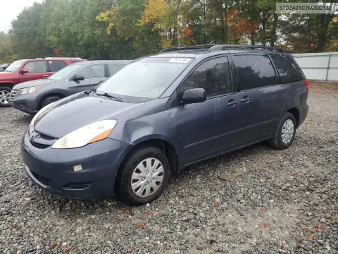 5TDZA23C76S532132 — 2006 Toyota Sienna, Сторона, фото до ремонта
