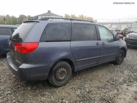 5TDZA23C76S532132 — 2006 Toyota Sienna, фото 3 с аукциона Copart 16.10.2026, Сторона
