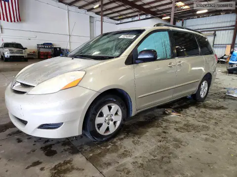 5TDZK23C27S088852 — 2007 Toyota Sienna, Подтопление, фото до ремонта