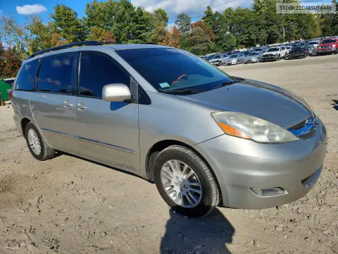 2008 Toyota Sienna Xle Limited VIN 5TDBK22C48S014448 фото 4