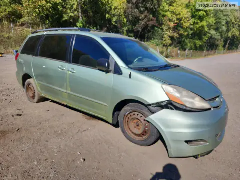 2008 Toyota Sienna Ce 7-Passenger VIN 5TDZK23C58S161679 фото 4