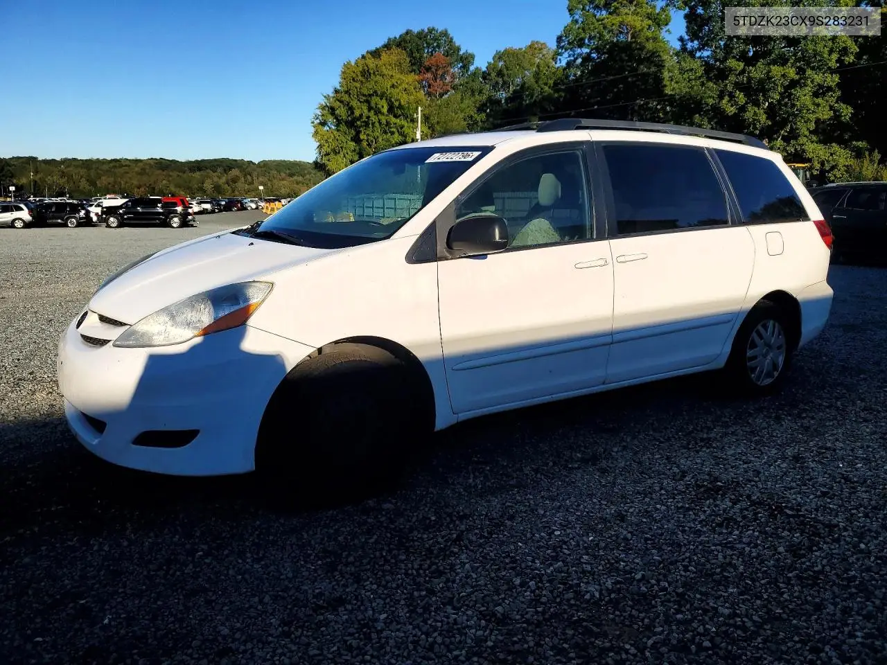 2009 Toyota Sienna Le 8-Passenger VIN 5TDZK23CX9S283231 фото 1