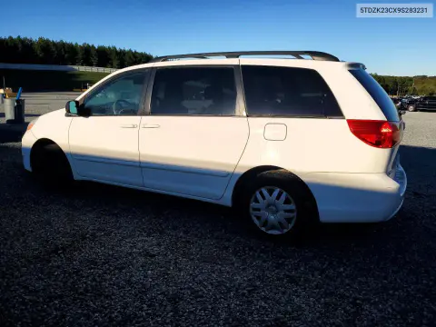 2009 Toyota Sienna Le 8-Passenger VIN 5TDZK23CX9S283231 фото 2