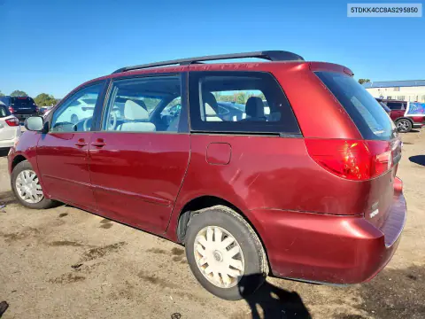 2010 Toyota Sienna Ce 7-Passenger VIN 5TDKK4CC8AS295850 фото 2
