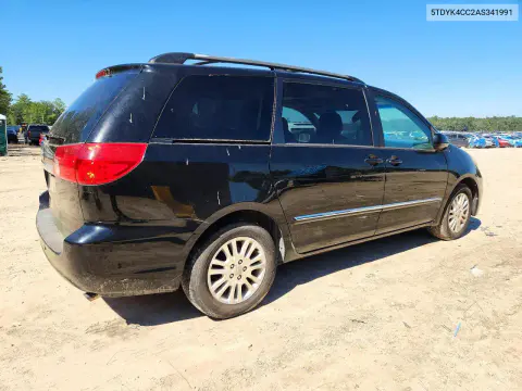 2010 Toyota Sienna Xle Limited VIN 5TDYK4CC2AS341991 фото 3