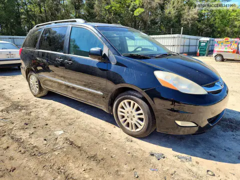 2010 Toyota Sienna Xle Limited VIN 5TDYK4CC2AS341991 фото 4