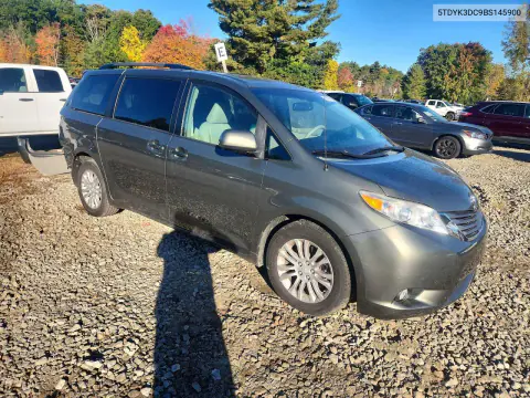 2011 Toyota Sienna Xle 8-Passenger VIN 5TDYK3DC9BS145900 фото 4