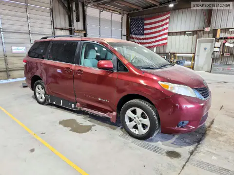 2011 Toyota Sienna Le VIN 5TDKK3DC1BS127459 фото 4