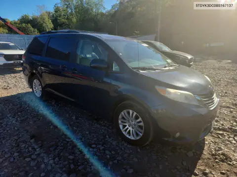 2011 Toyota Sienna VIN 5TDYK3DC0BS167137 фото 4