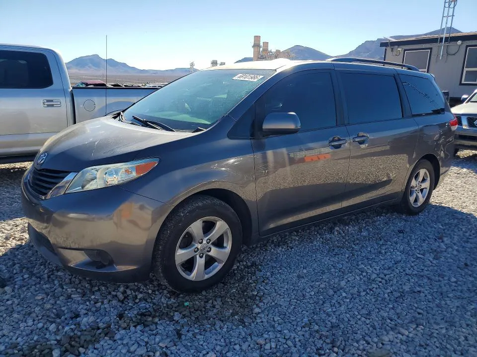 2012 TOYOTA SIENNA VIN 5TDKK3DCXCS206534 фото 1