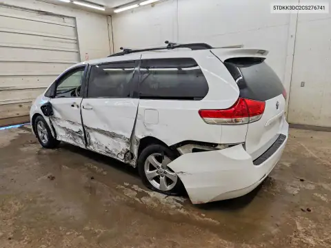 5TDKK3DC2CS276741 — 2012 Toyota Sienna, фото 2 с аукциона Copart, Сторона