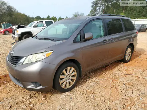 2012 Toyota Sienna Le VIN 5TDJK3DC5CS045425 фото 1