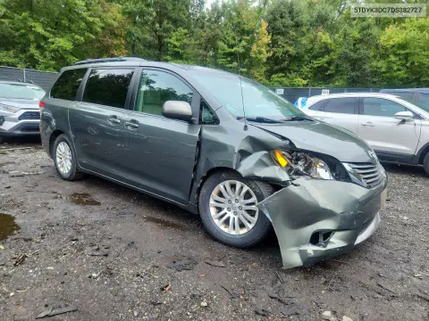 2013 Toyota Sienna Xle 8-Passenger VIN 5TDYK3DC7DS382727 фото 4