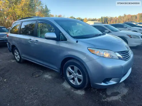 5TDKK3DC3ES435530 — 2014 Toyota Sienna, фото 4 с аукциона Copart, Передняя часть