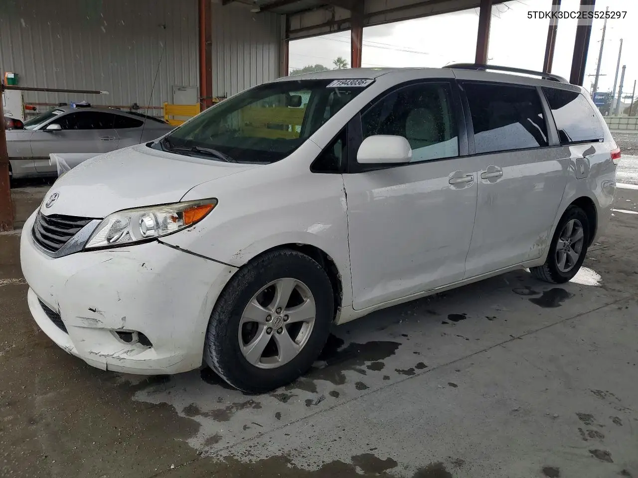 2014 Toyota Sienna Le VIN 5TDKK3DC2ES525297 фото 1