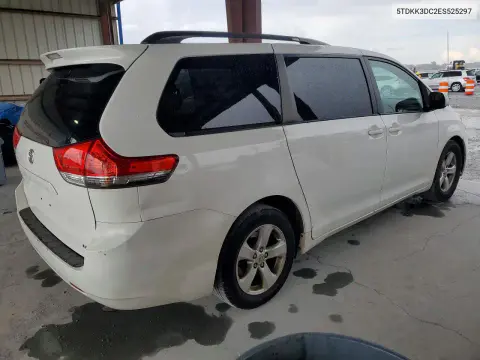 2014 Toyota Sienna Le VIN 5TDKK3DC2ES525297 фото 3