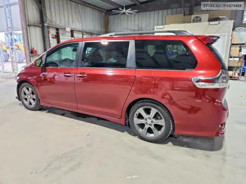 2015 Toyota Sienna Sport VIN 5TDXK3DC7FS579458 фото 2