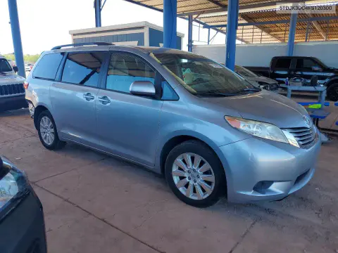2015 Toyota Sienna Le VIN 5TDJK3DC4FS120300 фото 4