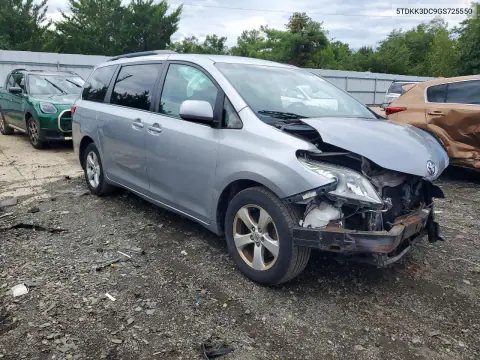 2016 Toyota Sienna Le VIN 5TDKK3DC9GS725550 фото 4