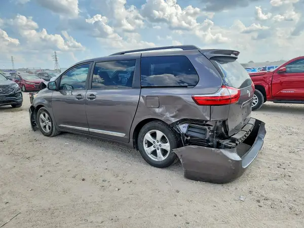 5TDKK3DC8GS710070 — 2016 Toyota Sienna, фото 2 с аукциона Copart 06.10.2026, Передняя часть