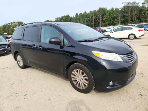 2016 Specialized Sienna Xle 8-Passenger VIN 5TDYK3DC7GS701984 фото 4