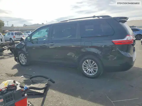 2017 Toyota Sienna Xle Premium 8-Passenger VIN 5TDYZ3DC5HS836832 фото 2