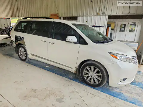 2017 Toyota Sienna Limited Premium 7-Passenger VIN 5TDYZ3DC3HS774704 фото 4