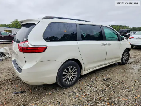 2018 Toyota Sienna Xle 8-Passenger VIN 5TDYZ3DC8JS938969 фото 3