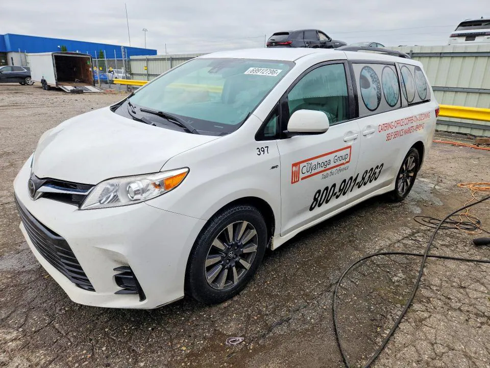 2018 TOYOTA SIENNA VIN 5TDJZ3DC0JS204859 фото 1